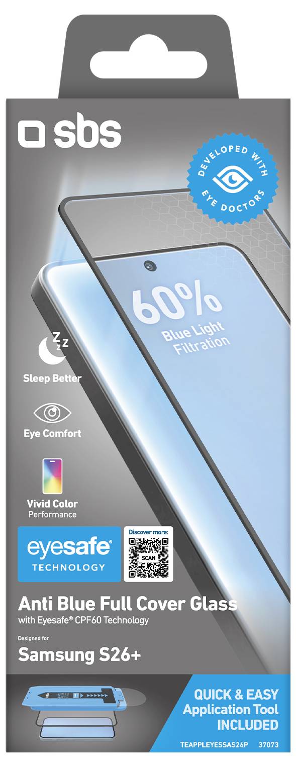 Sbs mobile Displayschutzglas Samsung Galaxy S26+ 1 St. TEAPPLEYESSAS26P