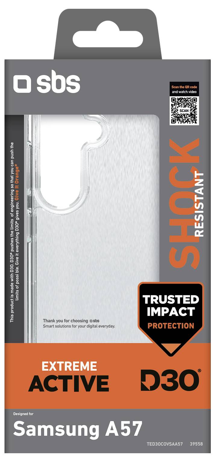Sbs mobile Cover Samsung Samsung Galaxy A57 Transparent TED3OCOVSAA57