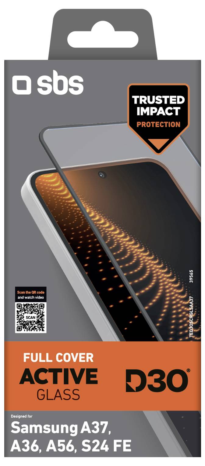 Sbs mobile Displayschutzglas Samsung Samsung Galaxy A37/A36/A56/S24 FE 1 St. TED3OSCRGLSAA37