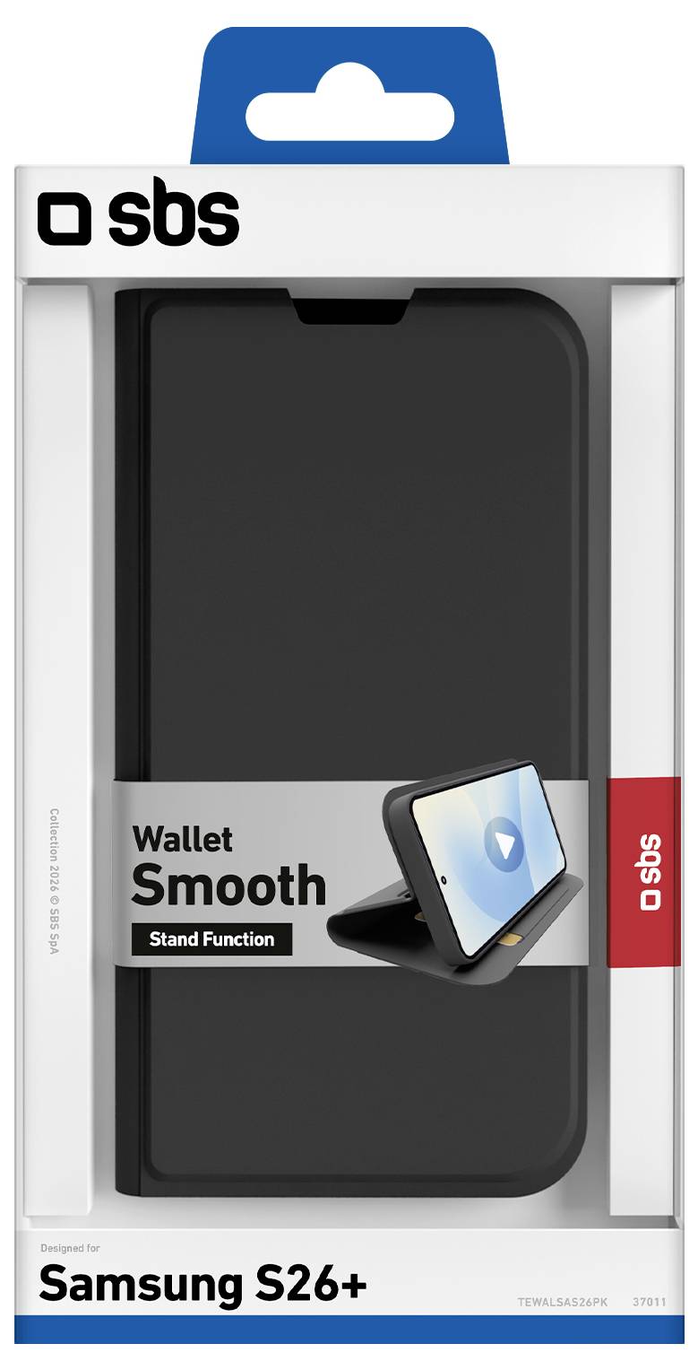 Verpackung für eine SBS schlanke Schutzhülle für Samsung A27, blau mit Samtoberfläche, auf der Vorderseite mit den Aufschriften „SOFT