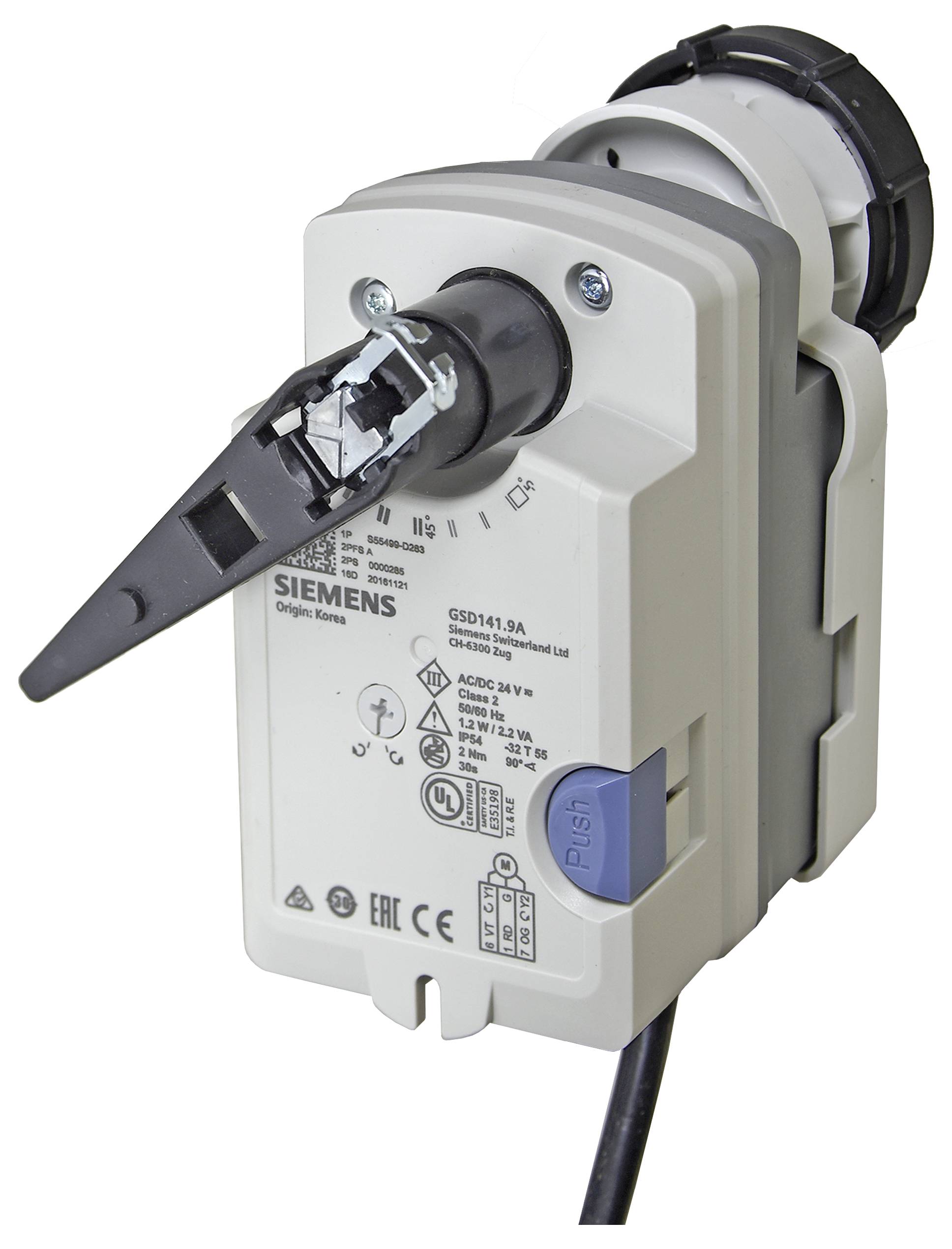 Siemens Elektromotorischer Drehantrieb BPZ:GSD341.9A BPZ:GSD341.9A 1 St.