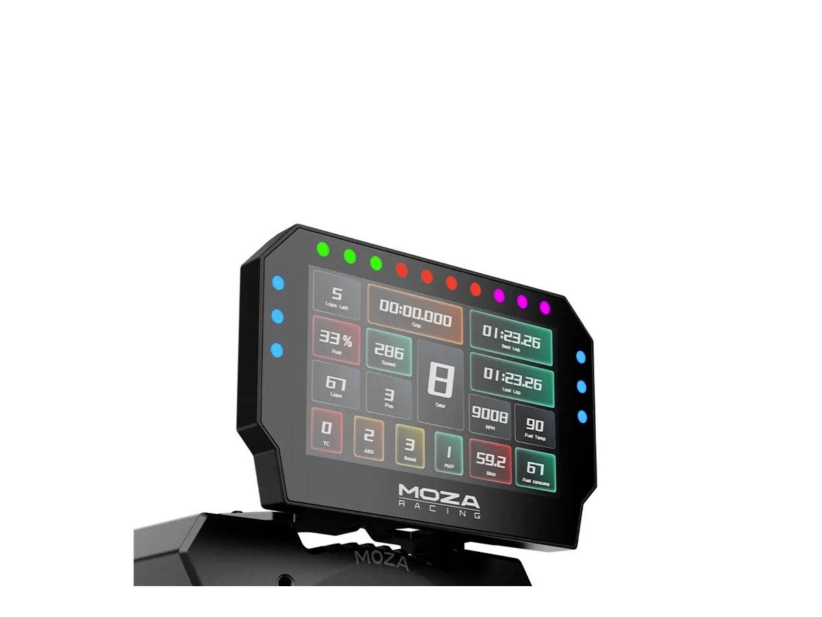 MOZA CM2 Racing Dash Digitalbildschirm PC Schwarz
