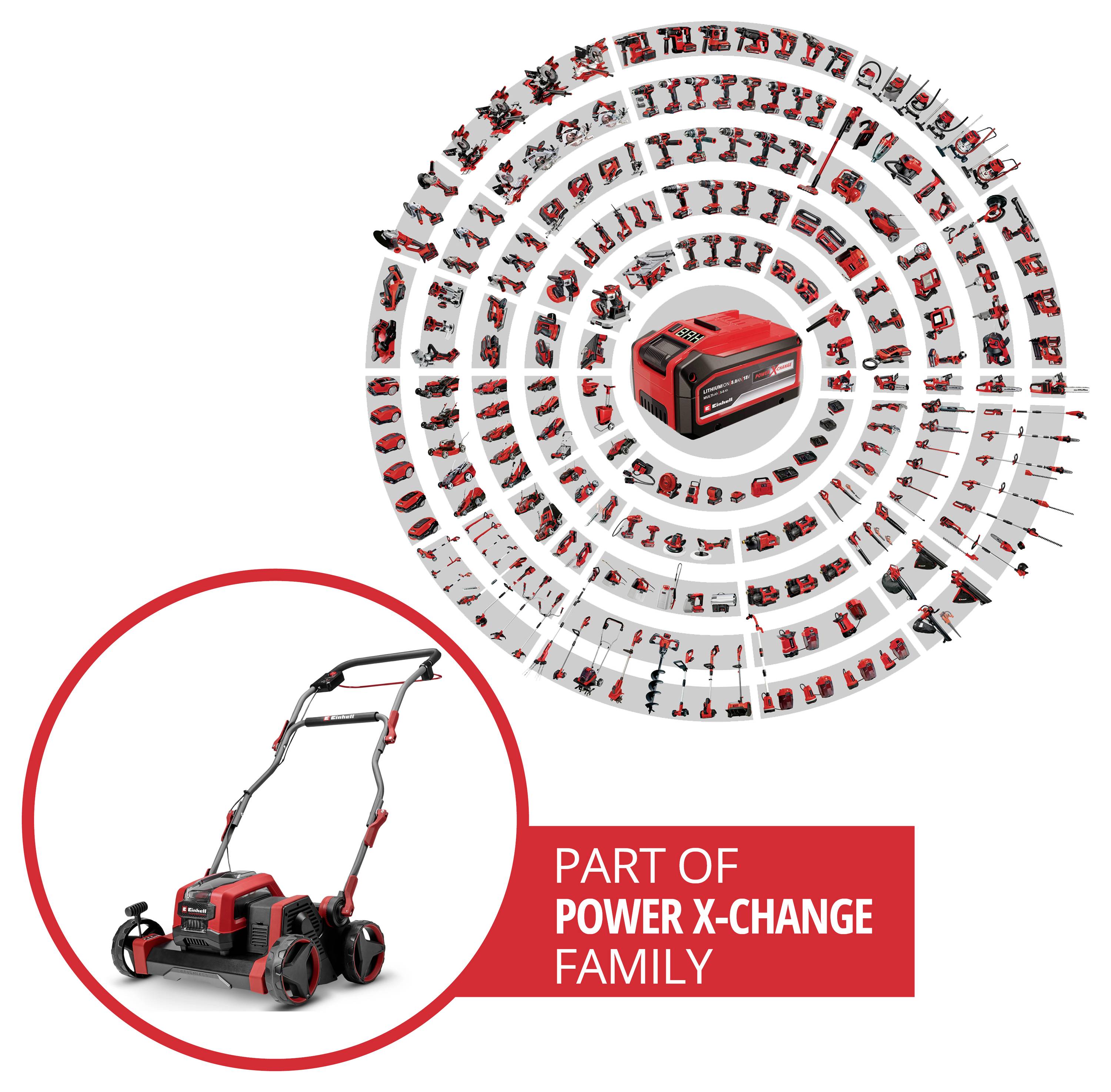 Einhell Professional GP-SC 36/40 Li BL-Solo Li-Ion Akku Vertikutierer ohne Akku, ohne Ladegerät Arbeitsbreite 40cm