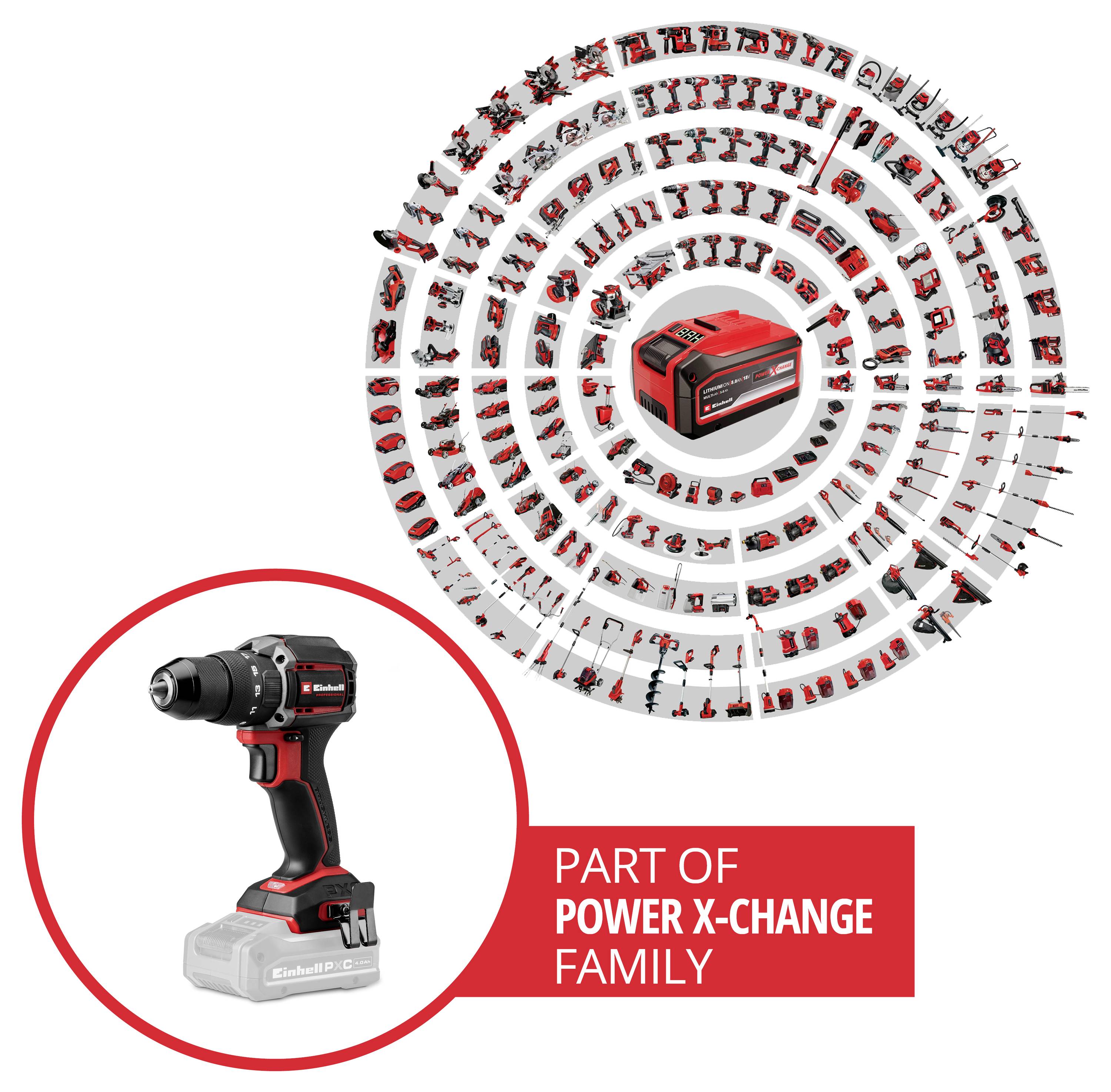 Einhell Professional TP-CD 18/70-C Li-i BL - Solo PXC 2-Gang-Akku-Schlagbohrschrauber bürstenlos