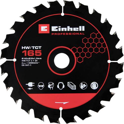 Einhell TCT SAWBL.M-THIN 165x20 24T-P Sägeblatt