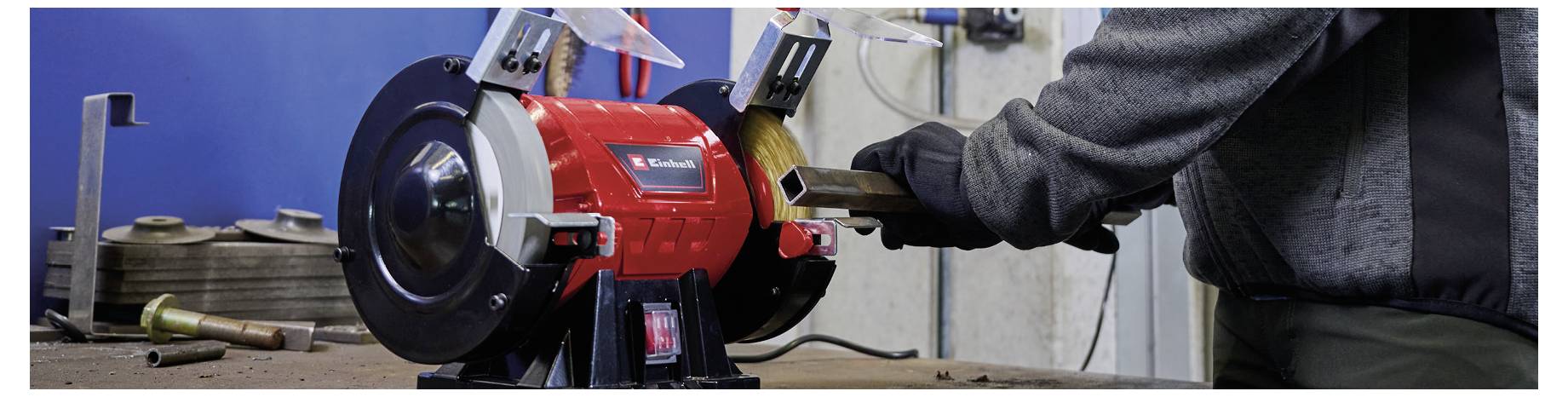 Einhell 4412636 Doppelschleifer-Zubehör Bürstenscheibe 1St.