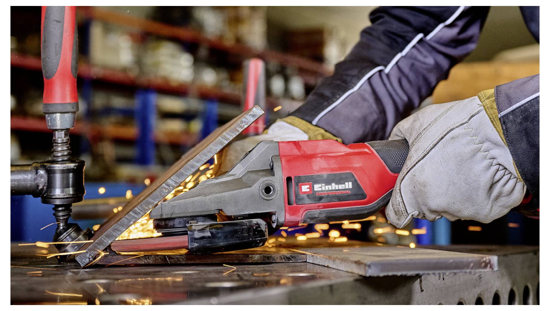 Einhell Winkelschleifer-Zubehör 3x 125mm Flap Discs Curved 4440020 Durchmesser 125mm