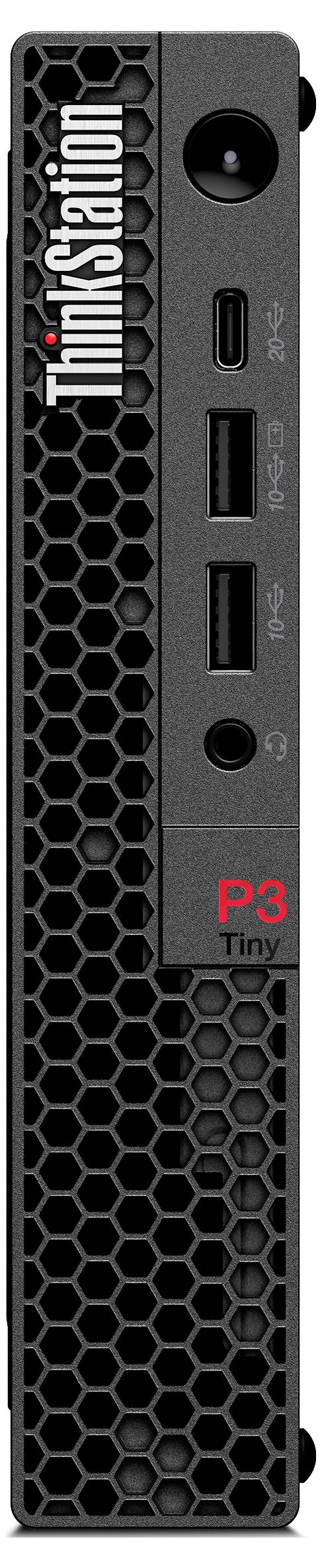 Lenovo Workstation Mini PC ThinkStation P3 Tiny G2 U5 235 TS 235 4GB RAM 512GB SSD Intel Intel-Grafik NVIDIA RTX A400 30K