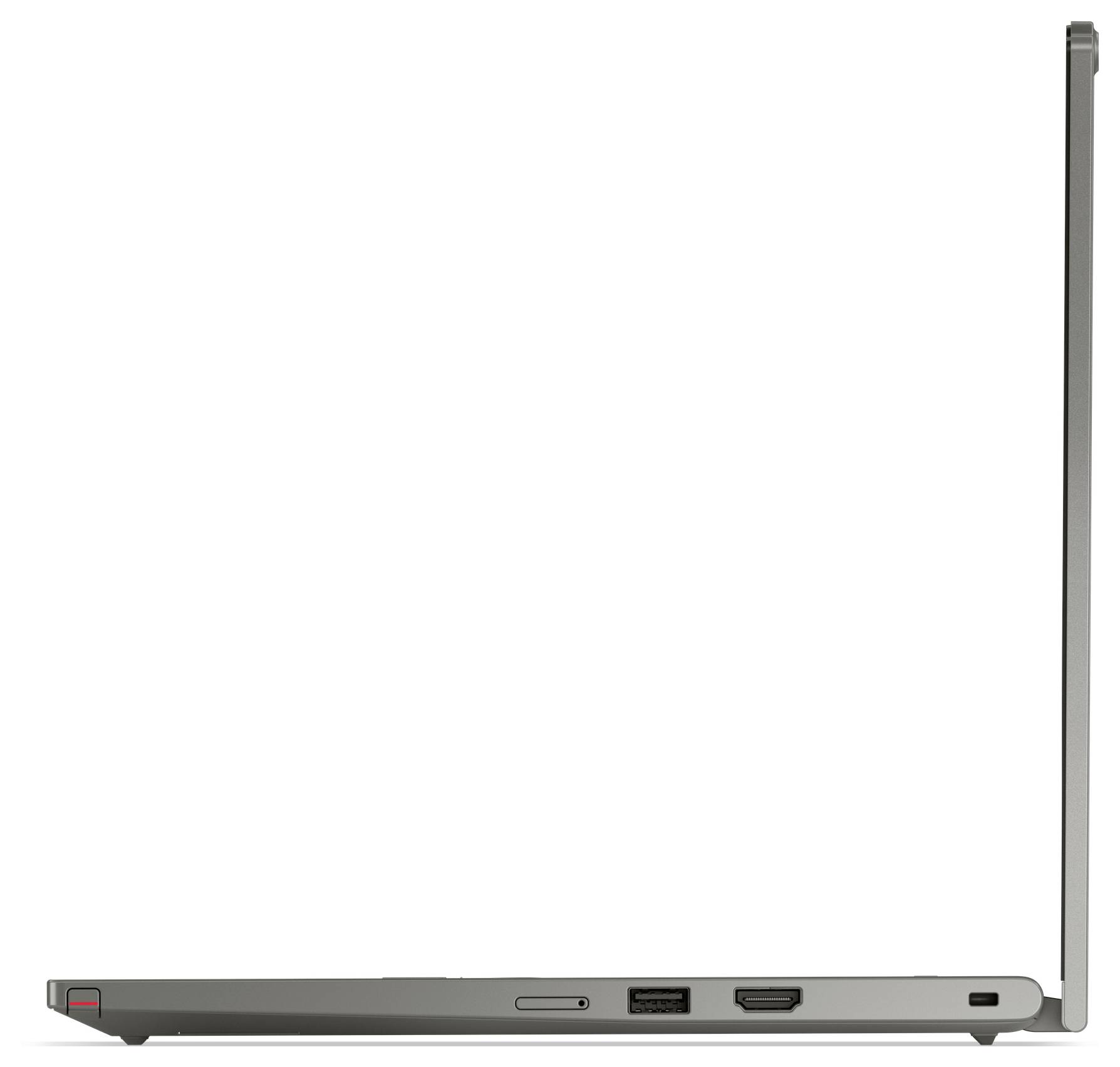 Silberner Laptop mit offenem Display, das eine farbenfrohe abstrakte blumenähnliche Tapete zeigt.