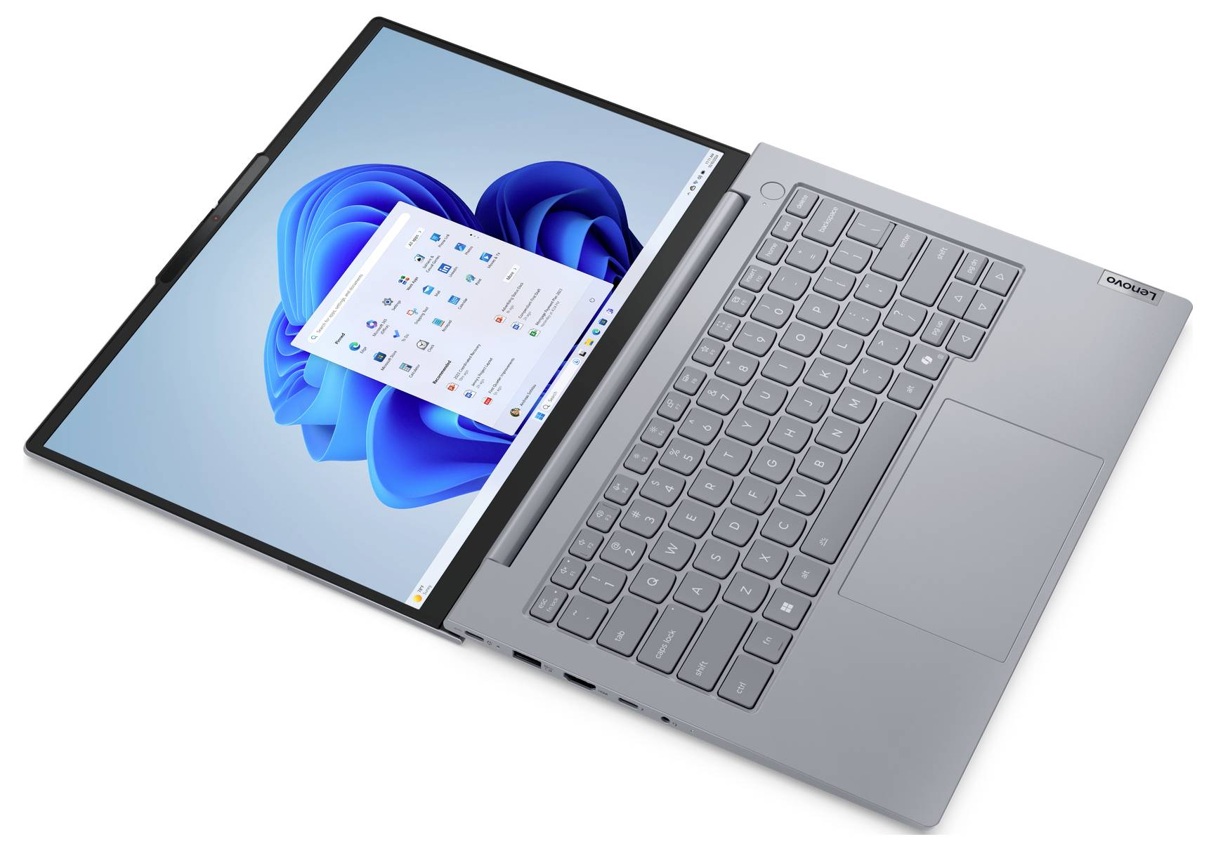 Lenovo Notebook 35.6 cm (14 Zoll) WUXGA 135H 16 GB RAM 512 GB SSD Deutsch, QWERTZ Intel Intel Arc Graphics Grau 21SJ00D7GE