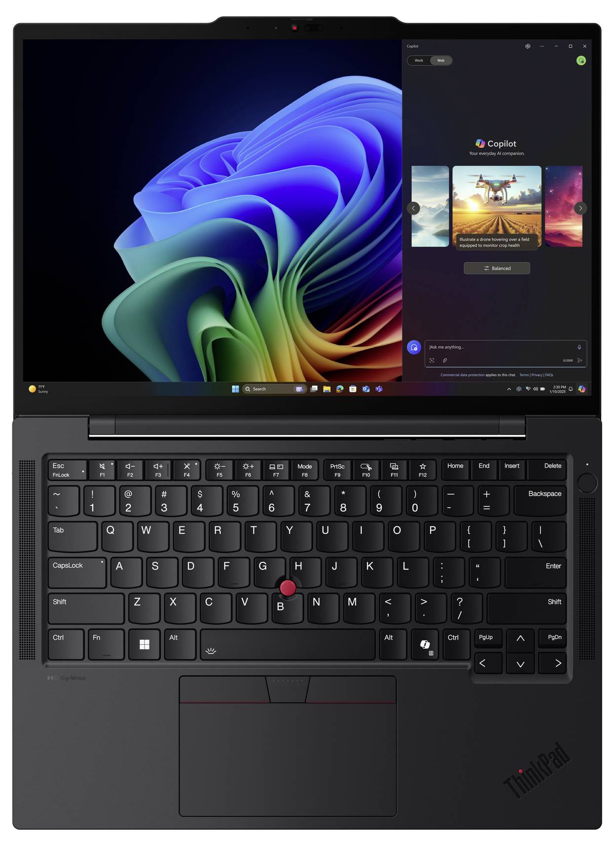 Lenovo Workstation Notebook 35.6cm (14 Zoll) WUXGA 258V 32GB RAM 512GB SSD Deutsch, QWERTZ Intel Intel Arc Graphics Schwarz 21QX