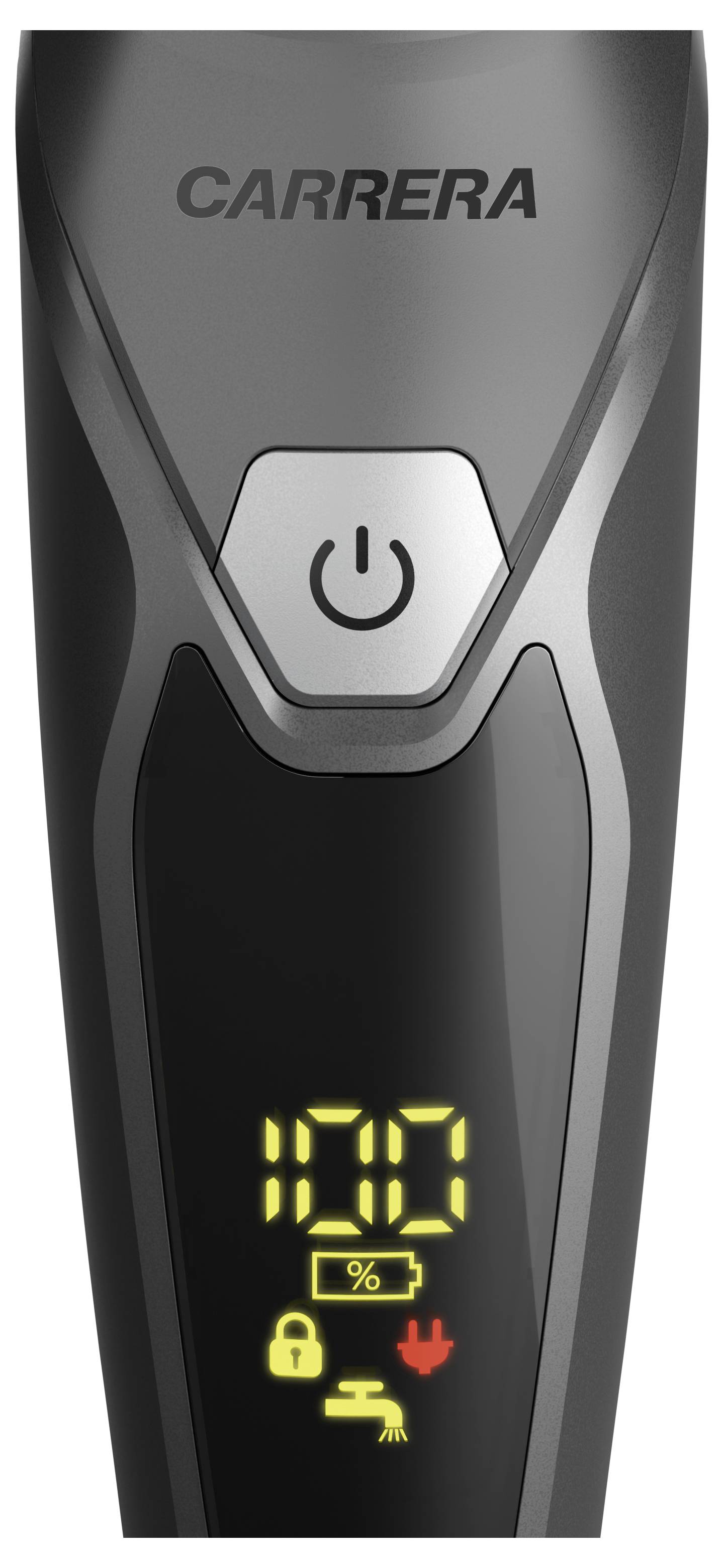 Carrera Beauty 34644 Rasierer abwaschbar Schwarz