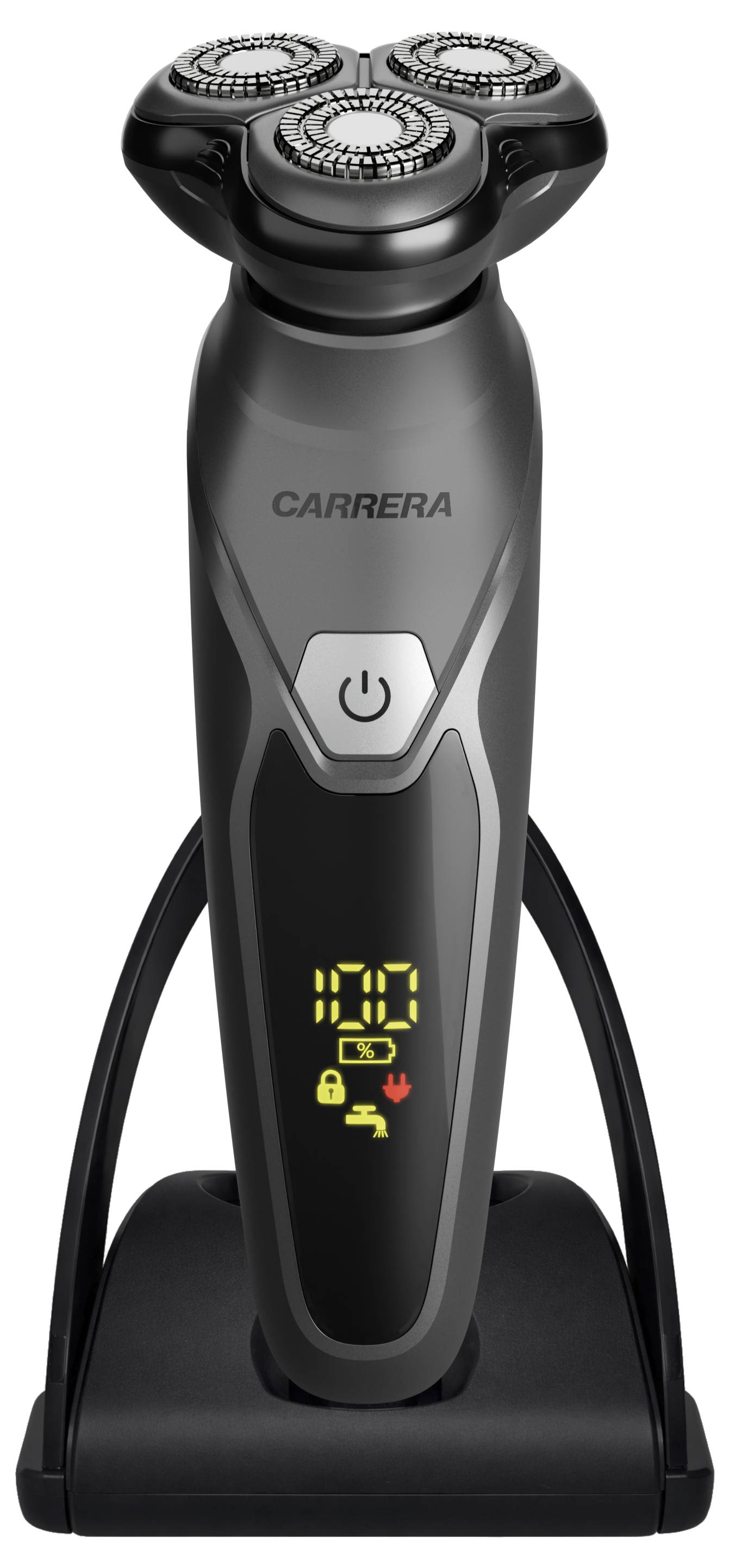 Carrera Beauty 34644 Rasierer abwaschbar Schwarz