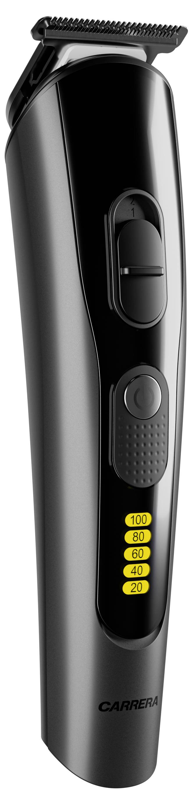 Carrera Beauty 34654 Bartschneider, Körperhaartrimmer abwaschbar Schwarz