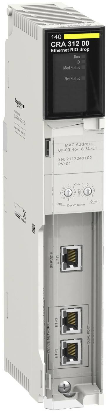 Industrie-Ethernet-E/A-Modul mit der Bezeichnung „CRA 3120 140
