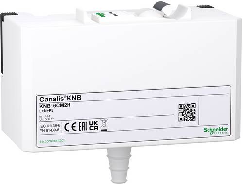 Schneider Electric KNB16CM2H KN Abgangsadapter, 16A, L+N+PE, mit IC60H 16AC Abgangsadapter Weiß 12