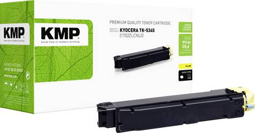 KMP Toner ersetzt Kyocera TK5345Y (1T02ZLANL0) Kompatibel Gelb 9000 Seiten 2932,0009
