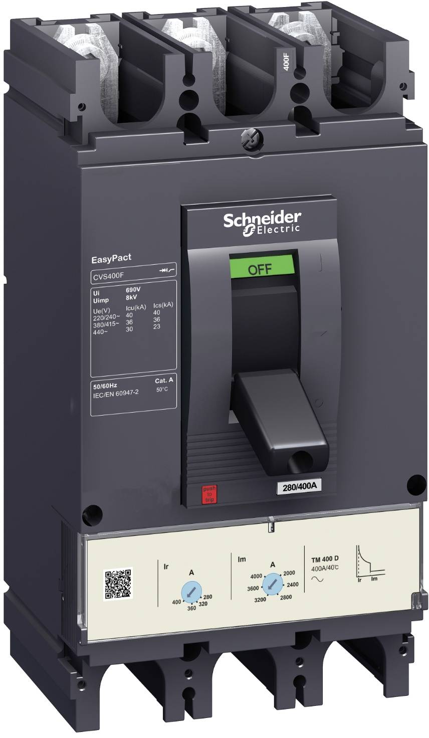Schneider Electric EasyPact Leistungsschalter mit „AUS