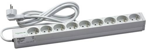 Schneider Electric Actassi, 1HE Stromverteilerschiene, 9 Steckdosen 19P UTE sonstige Inhalt: 1 St.
