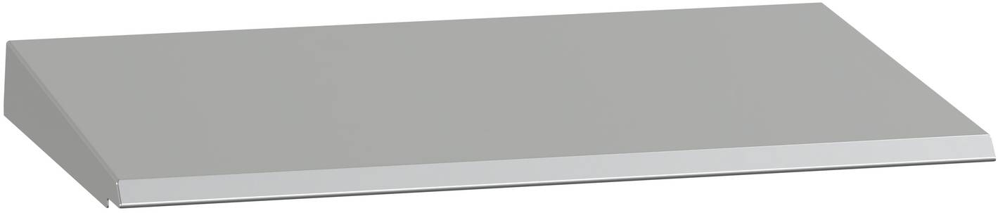 Ein geschlossener silberner Laptop von der Seite betrachtet, wobei der dünne Deckel und die Vorderkante sichtbar sind.
