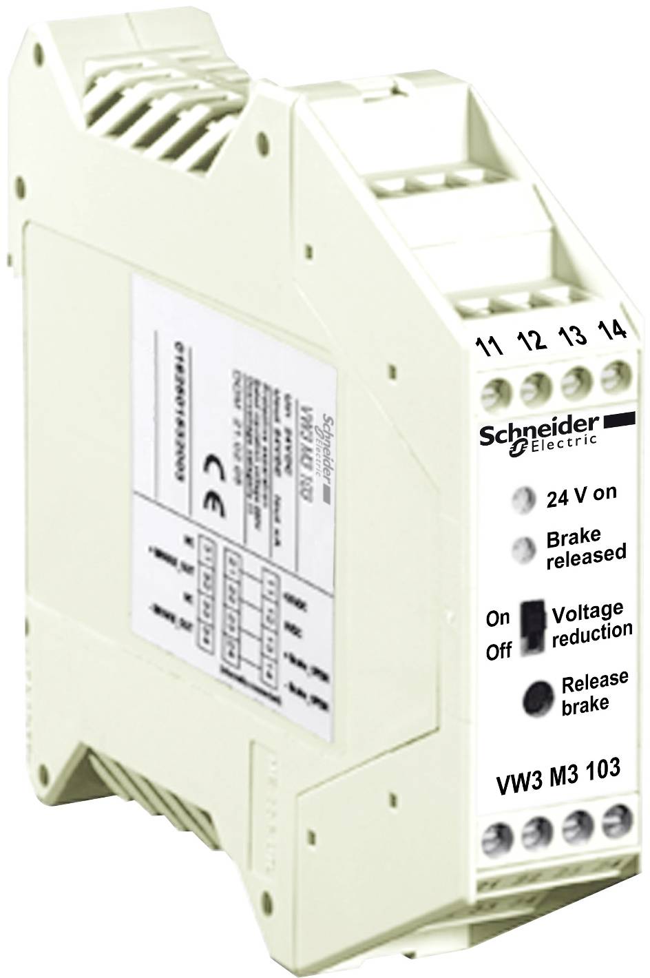 Schneider Electric Industrieelektrikmodul mit der Bezeichnung „24 V Ein