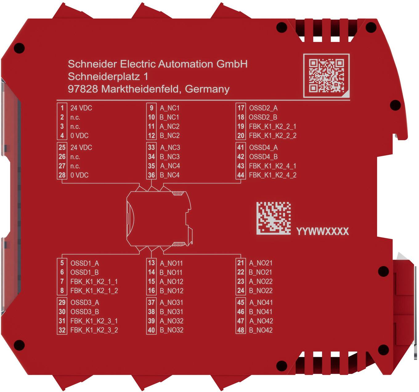 Schneider Electric XPSMCMER0008 Überwachungsrelais