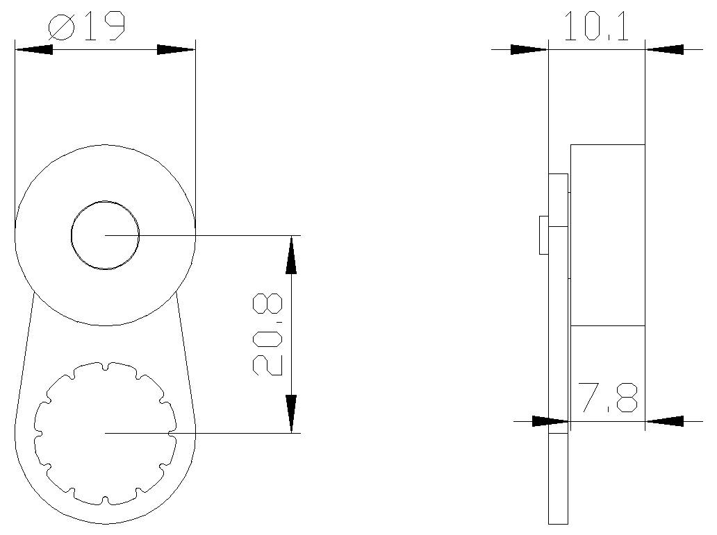 Siemens 3SE50000AA22 3SE5000-0AA22 Schwenkhebel für Positionsschalter 1St.