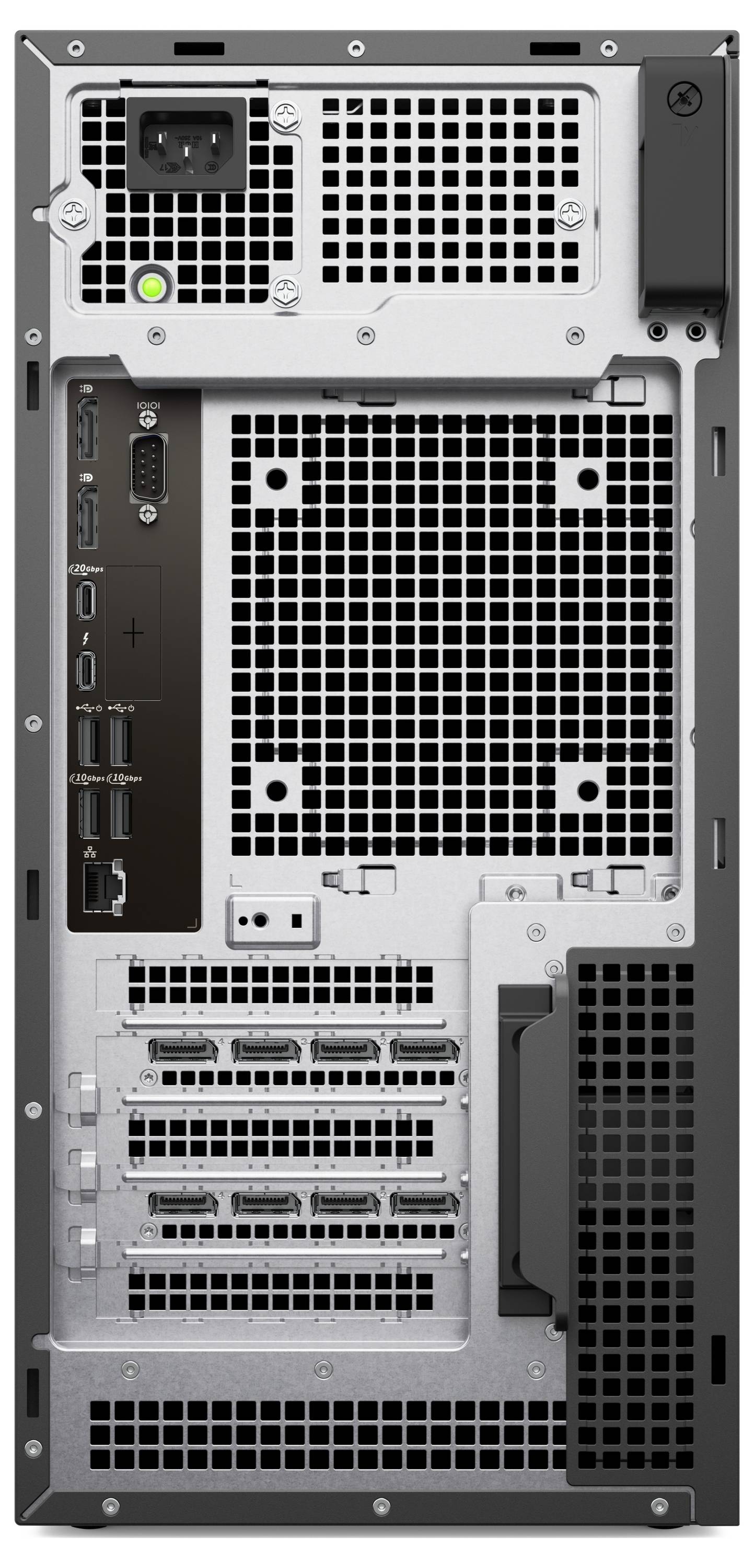 Dell Workstation Pro Max Tower T2 FCT2250 Intel® Core™ Ultra 7 (Series 2) 265 5.3GHz 64GB RAM 1TB SSD Intel Intel-Grafik 4VDMT