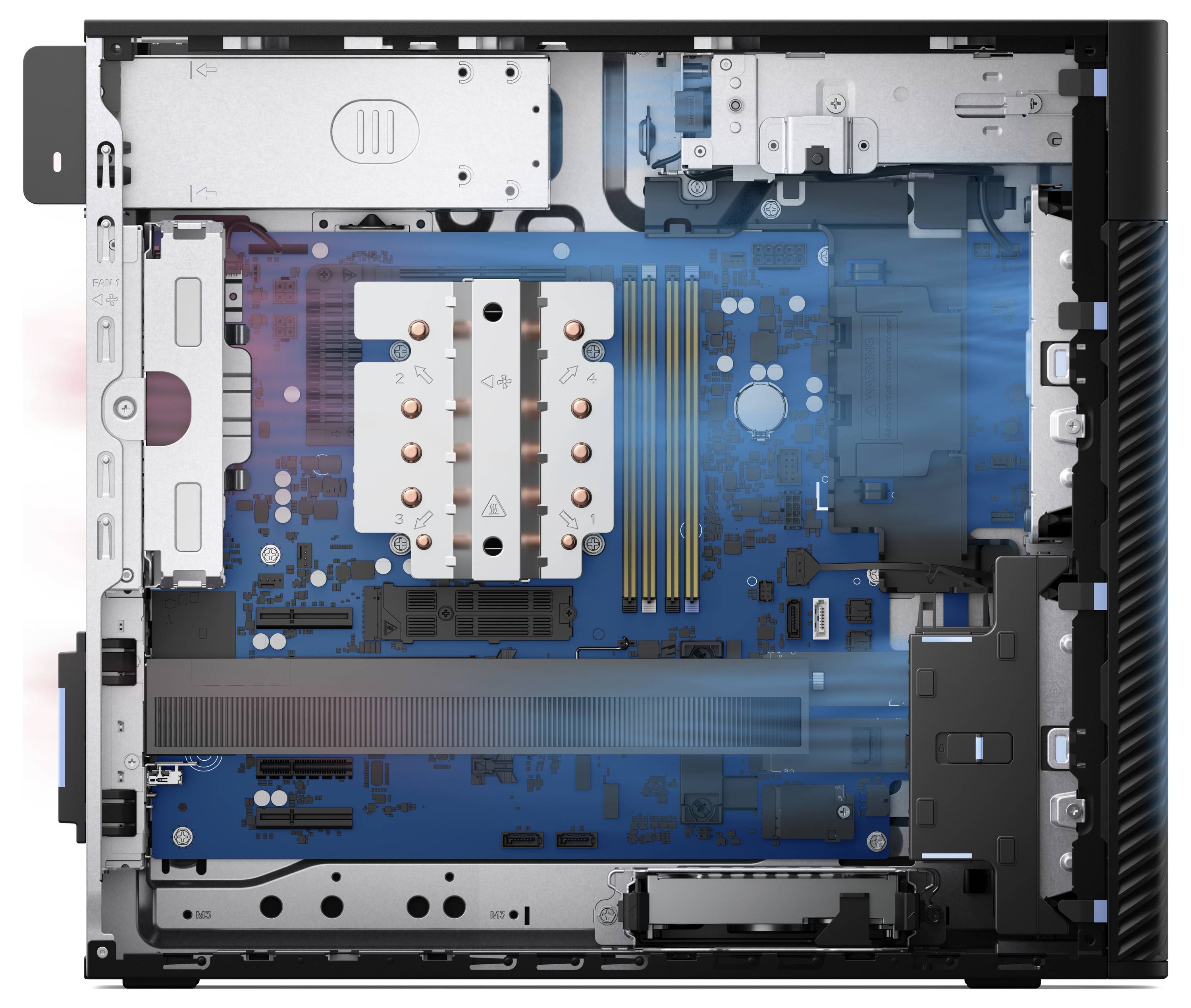 Dell Workstation Pro Max Tower T2 FCT2250 Intel® Core™ Ultra 7 (Series 2) 265 5.3GHz 64GB RAM 1TB SSD Intel Intel-Grafik 4VDMT