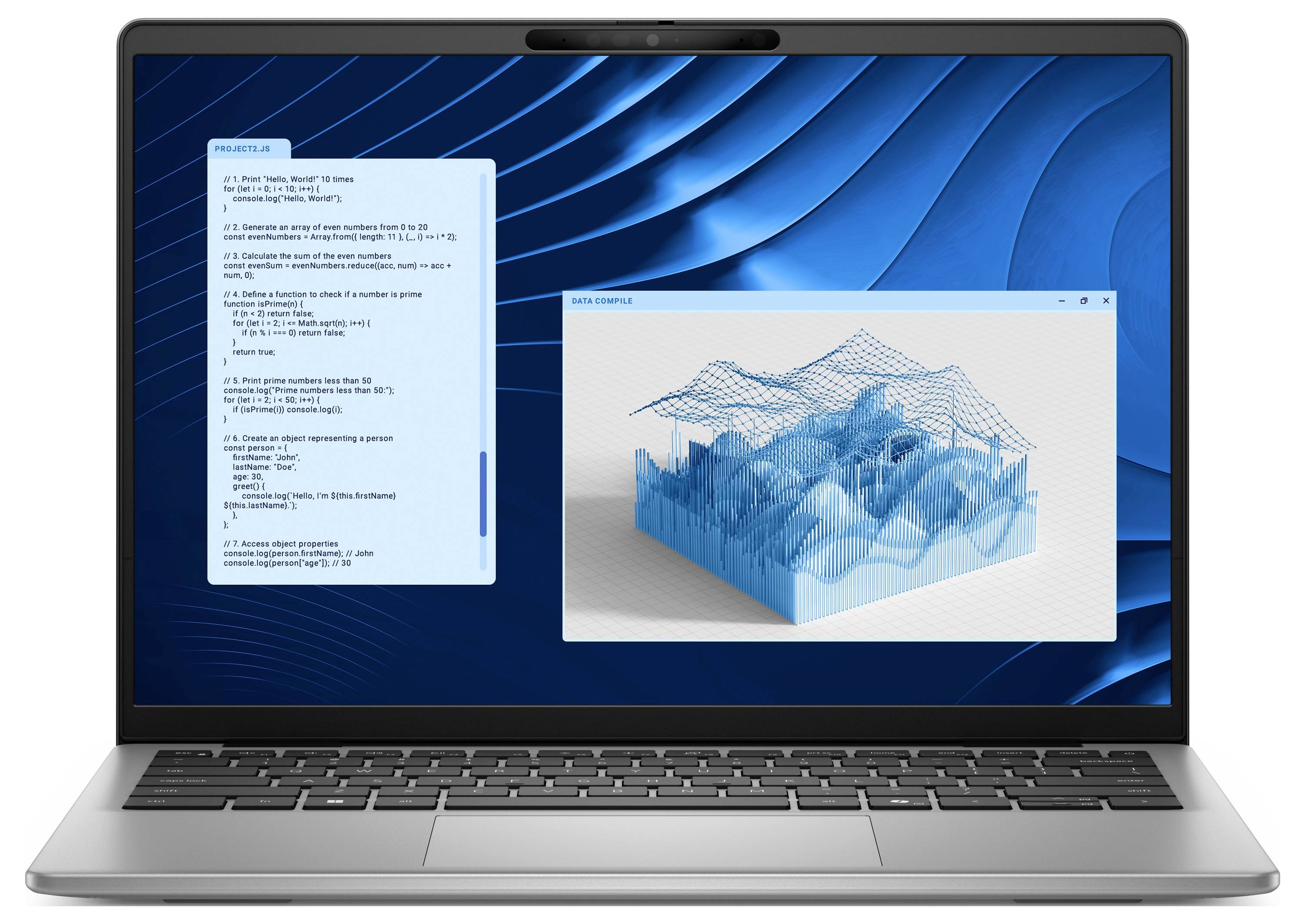 Dell Notebook Latitude 5455 35.6cm (14 Zoll) Full-HD+ Qualcomm® Snapdragon™ X X1P-42-100 16GB RAM 512GB SSD Deutsch, QWERTZ
