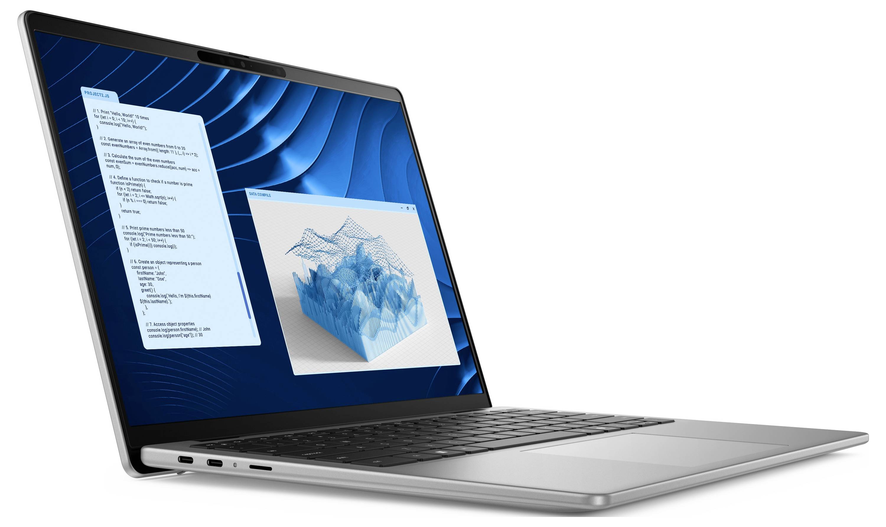 Dell Notebook Latitude 5455 35.6cm (14 Zoll) Full-HD+ Qualcomm® Snapdragon™ X X1P-42-100 16GB RAM 512GB SSD Deutsch, QWERTZ