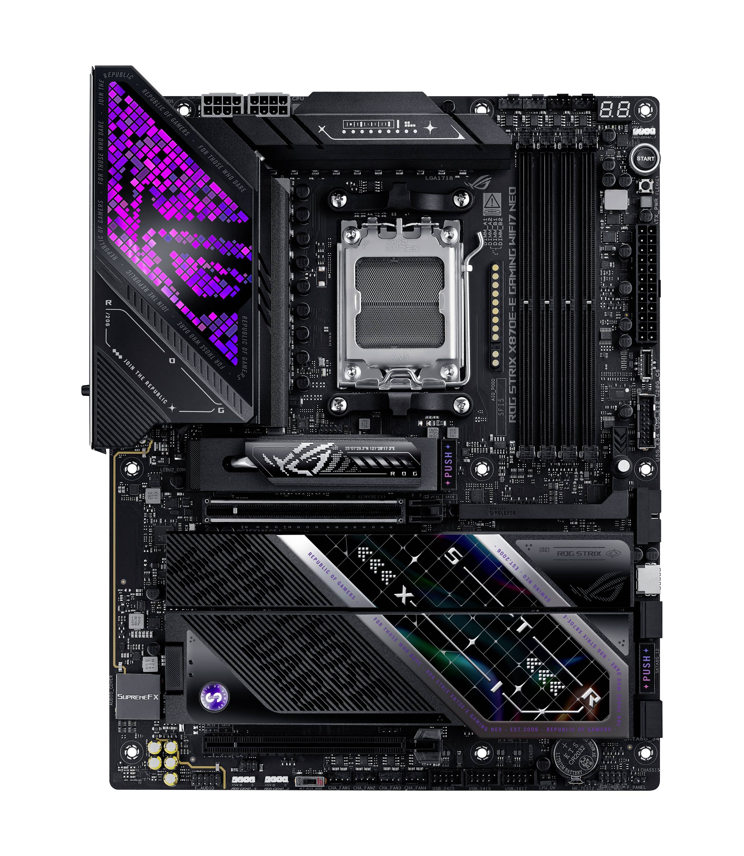 Asus ROG STRIX X870E-E GAMING WIFI7 NEO Mainboard Formfaktor (Details) ATX