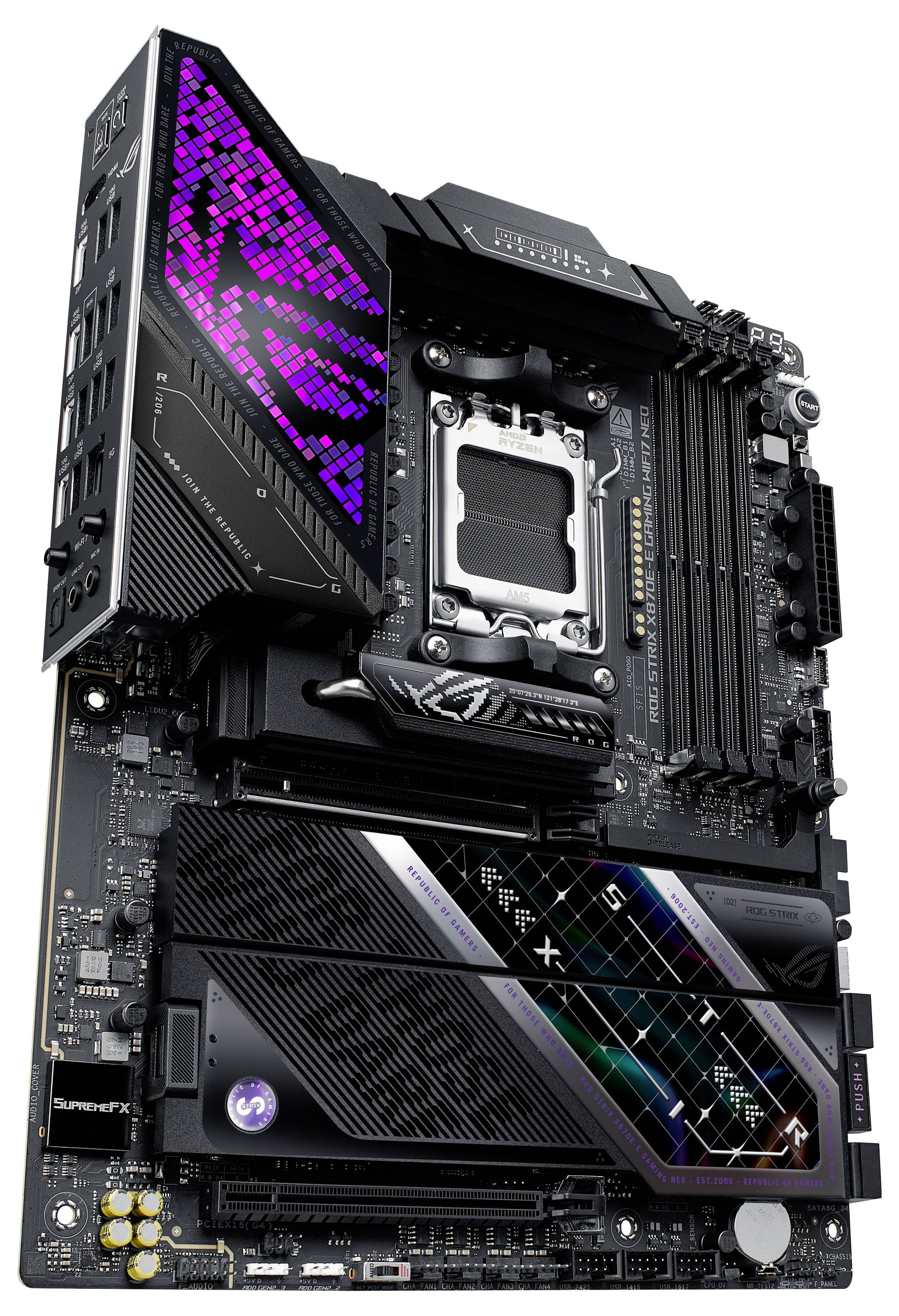 Asus ROG STRIX X870E-E GAMING WIFI7 NEO Mainboard Formfaktor (Details) ATX