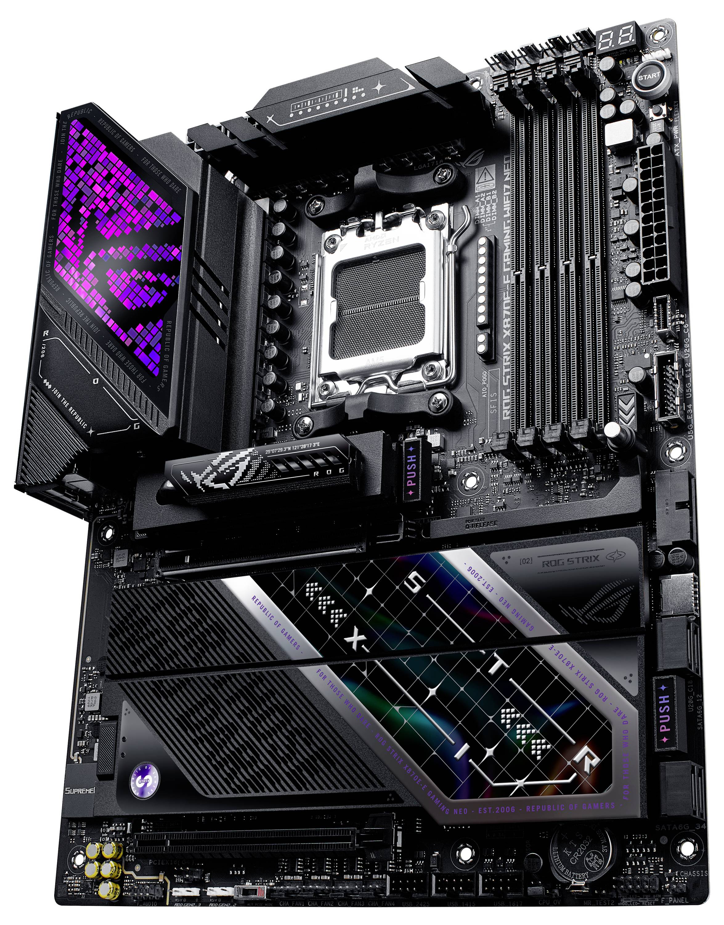 Asus ROG STRIX X870E-E GAMING WIFI7 NEO Mainboard Formfaktor (Details) ATX