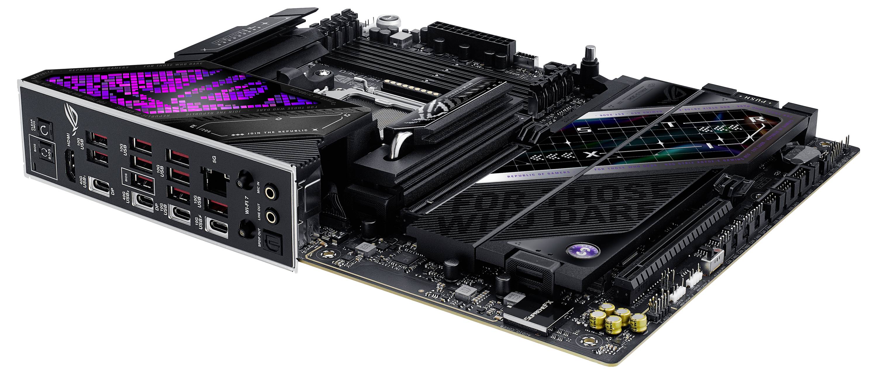 Asus ROG STRIX X870E-E GAMING WIFI7 NEO Mainboard Formfaktor (Details) ATX