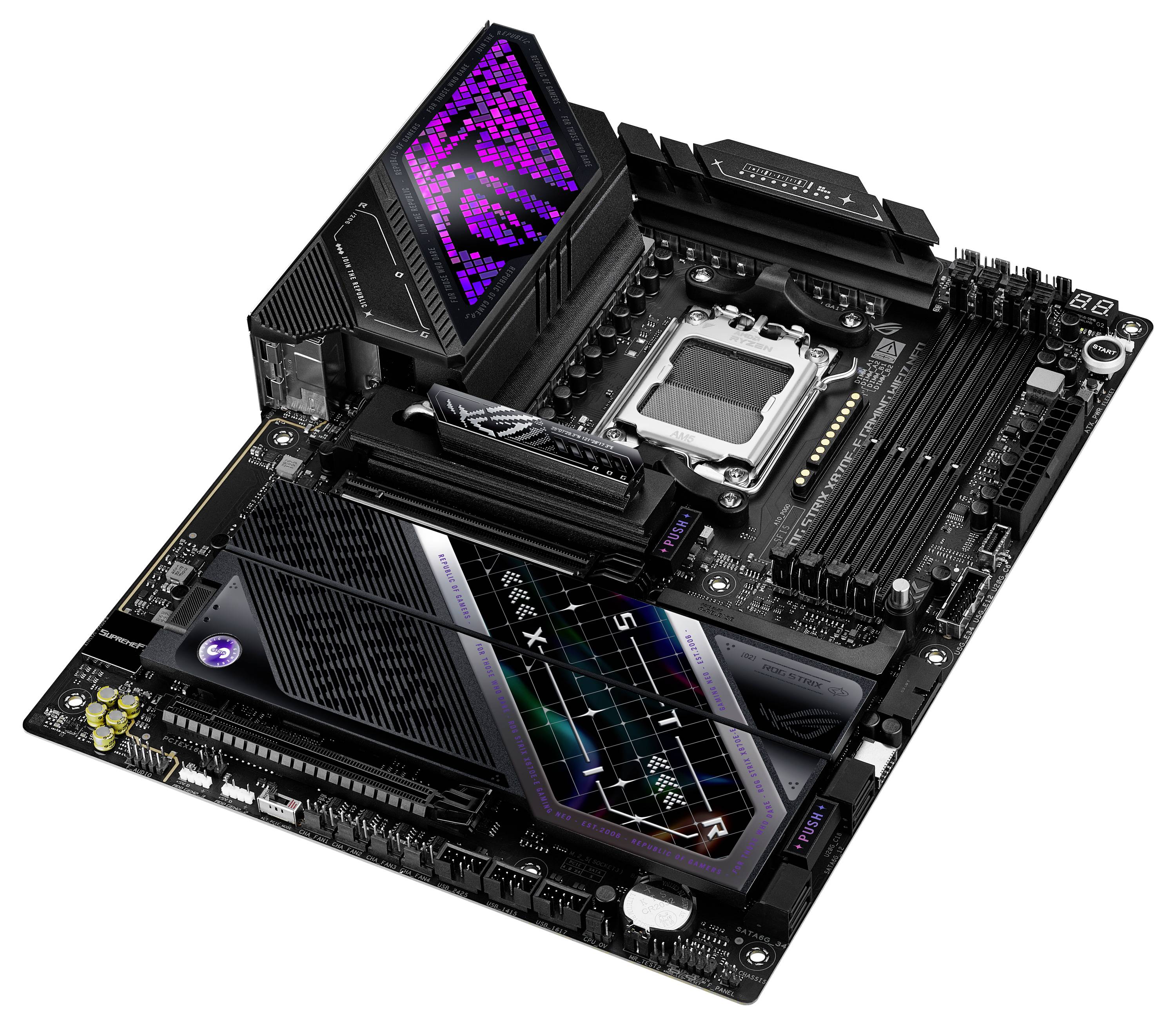 Asus ROG STRIX X870E-E GAMING WIFI7 NEO Mainboard Formfaktor (Details) ATX