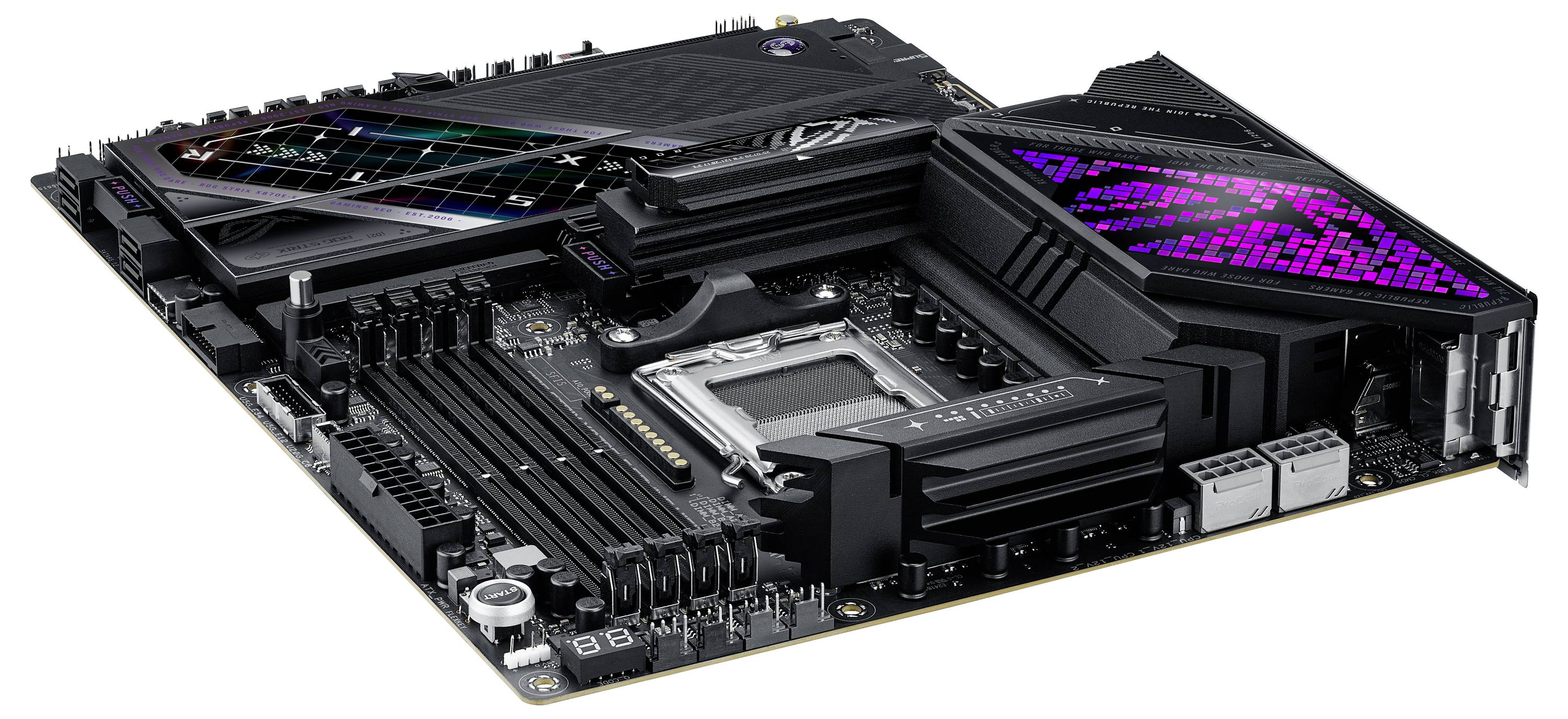 Asus ROG STRIX X870E-E GAMING WIFI7 NEO Mainboard Formfaktor (Details) ATX