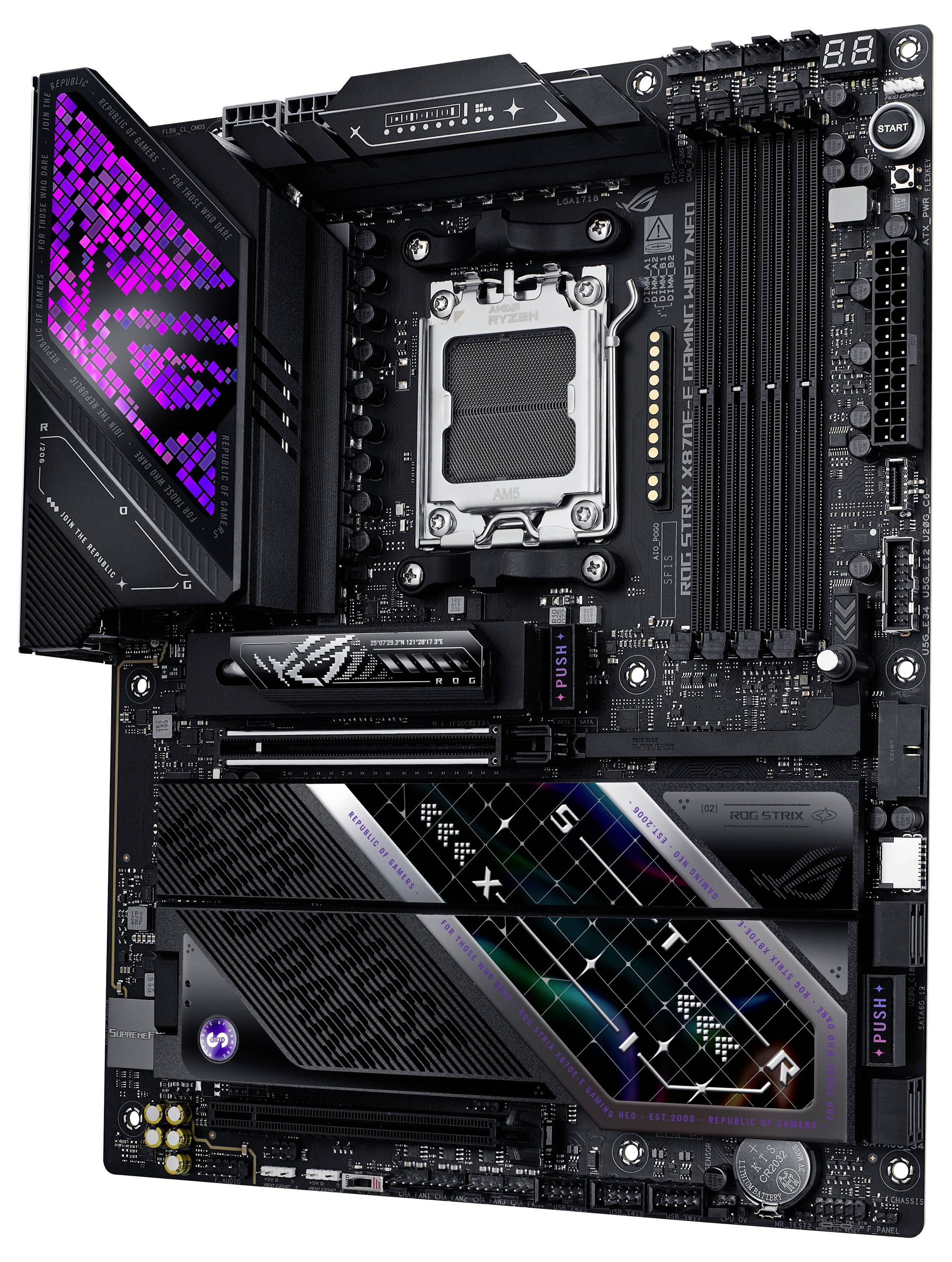 Asus ROG STRIX X870E-E GAMING WIFI7 NEO Mainboard Formfaktor (Details) ATX