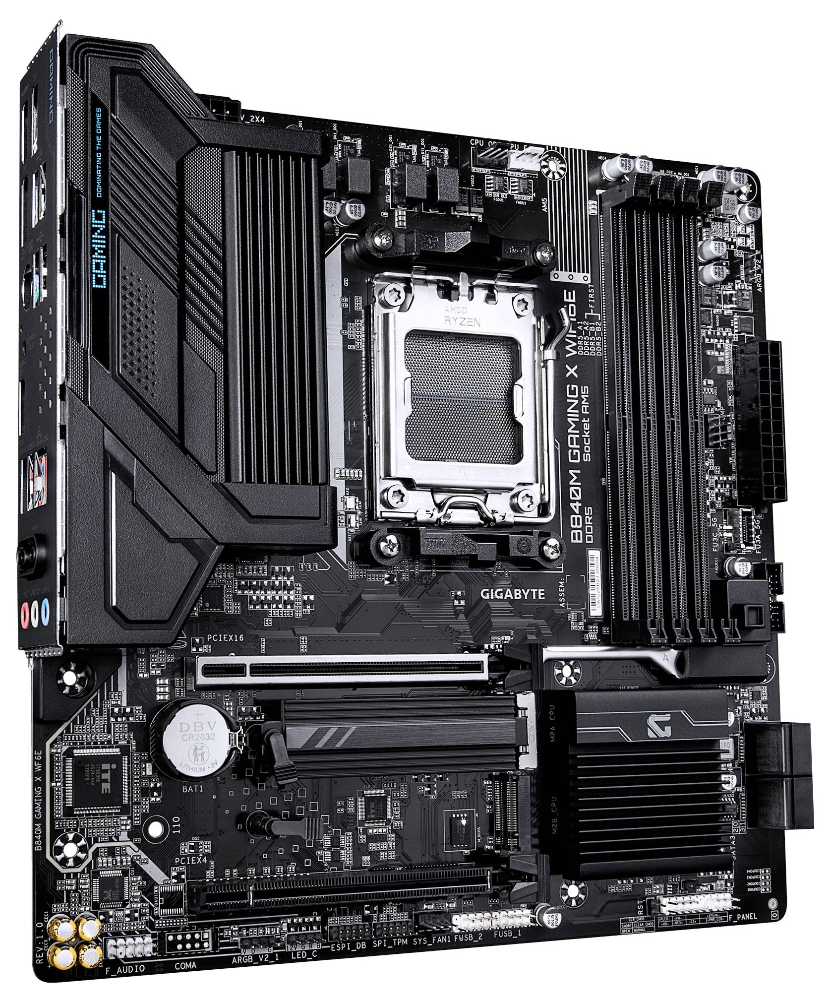 Gigabyte GAMING X WIFI6E Mainboard Sockel (PC) AMD® AM5 Formfaktor (Details) Micro-ATX Mainboard-Chipsatz AMD® B840