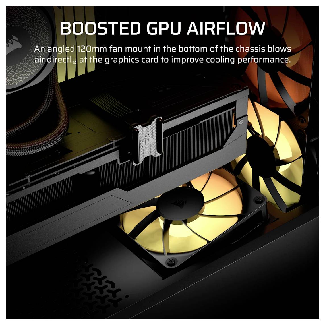 Illustration von „OPTIMIERTER GPU-LUFTSTROM