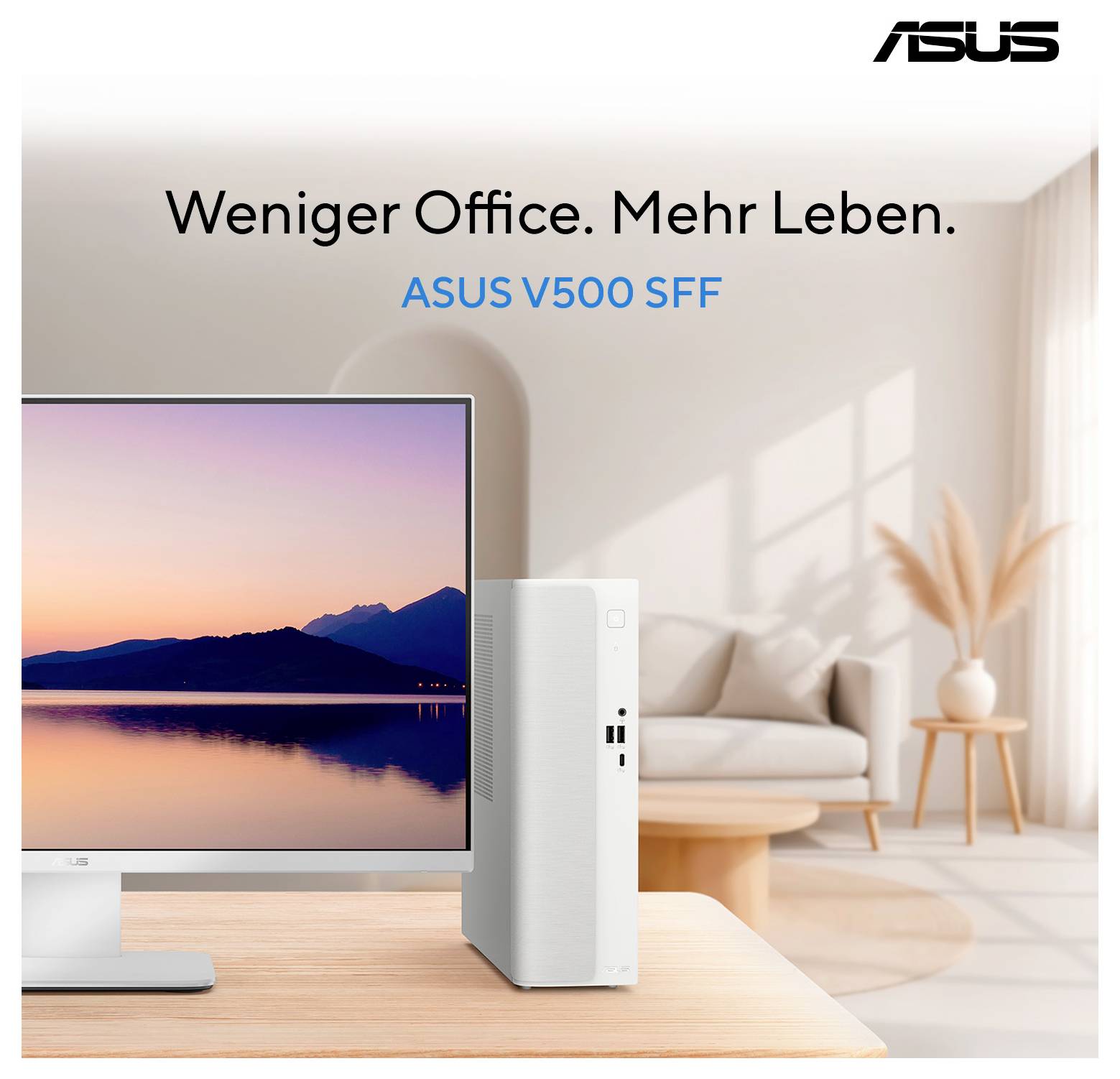 Asus Desktop PC V501 SFF C7-240H 16 512 240H 5.2GHz 16GB RAM 512GB SSD Intel Intel-Grafik 90PF05Y3-M009T0