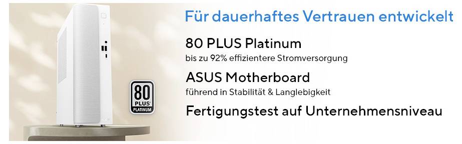 Asus Desktop PC V501 SFF C5-210H 16 1TB 210H 4.8GHz 16GB RAM 1TB SSD Intel Intel-Grafik 90PF05Y3-M008B0