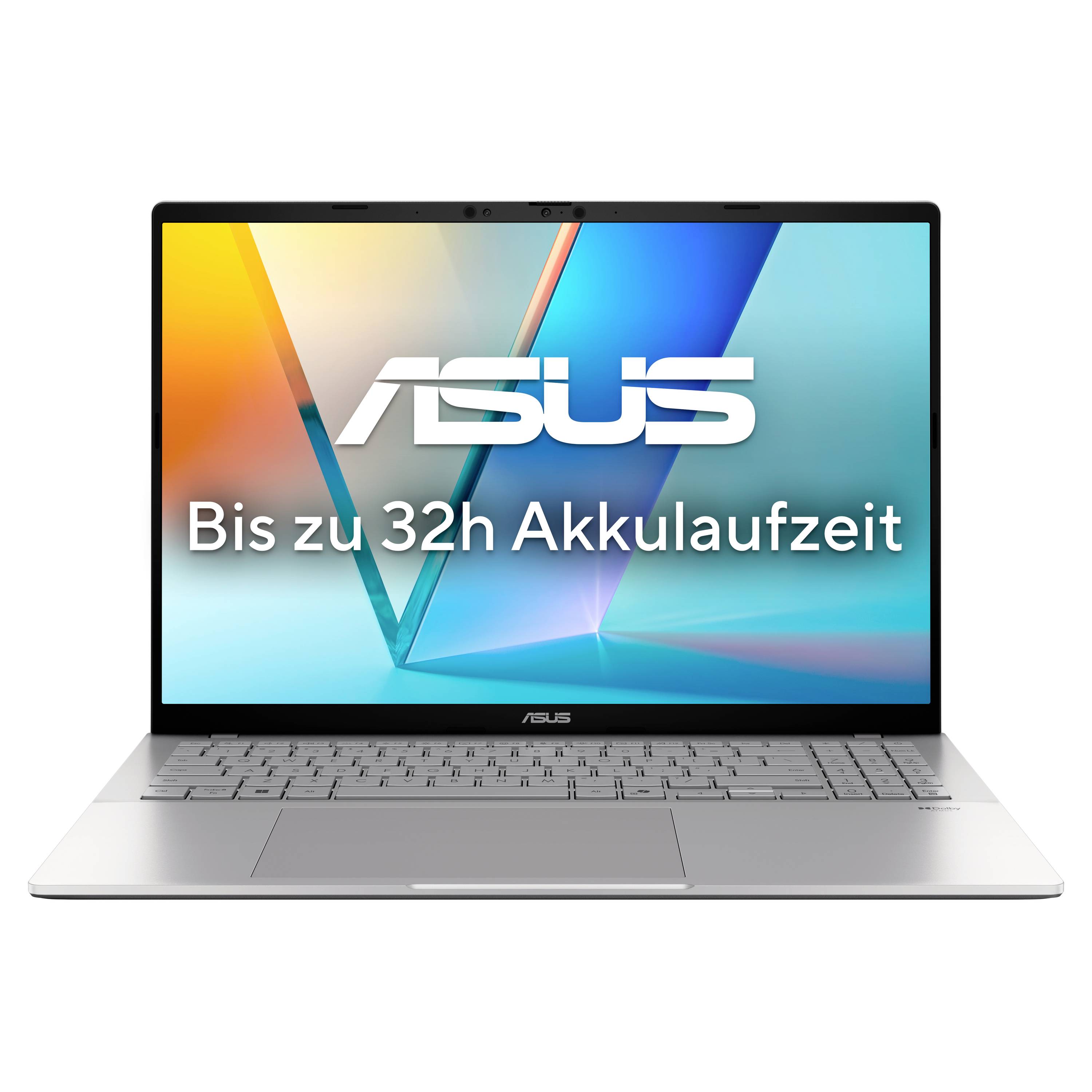 ASUS Laptop zeigt den Text 