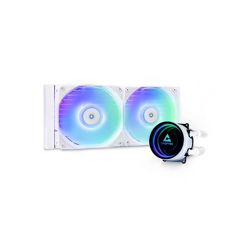 Chieftec WAK ICEBERG 240 RGB weiß Wasserkühlung-Chipkühler