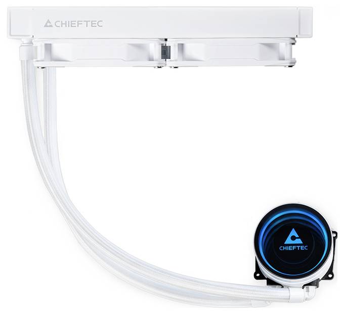 Chieftec WAK ICEBERG 240 RGB weiß Wasserkühlung-Chipkühler