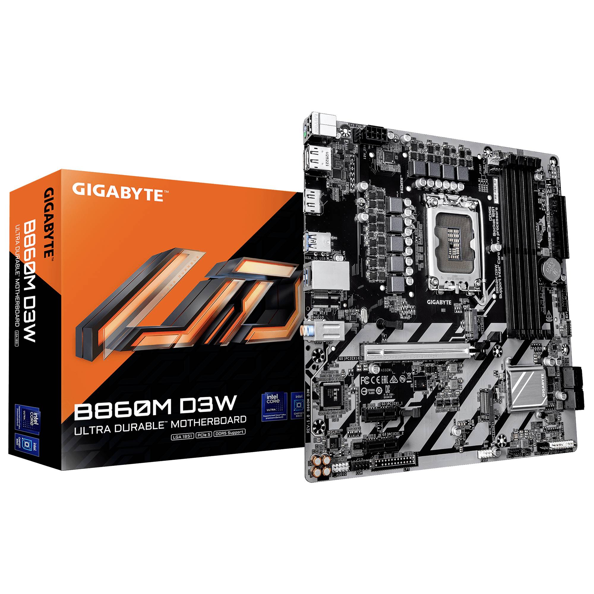 Gigabyte B860M D3W Mainboard