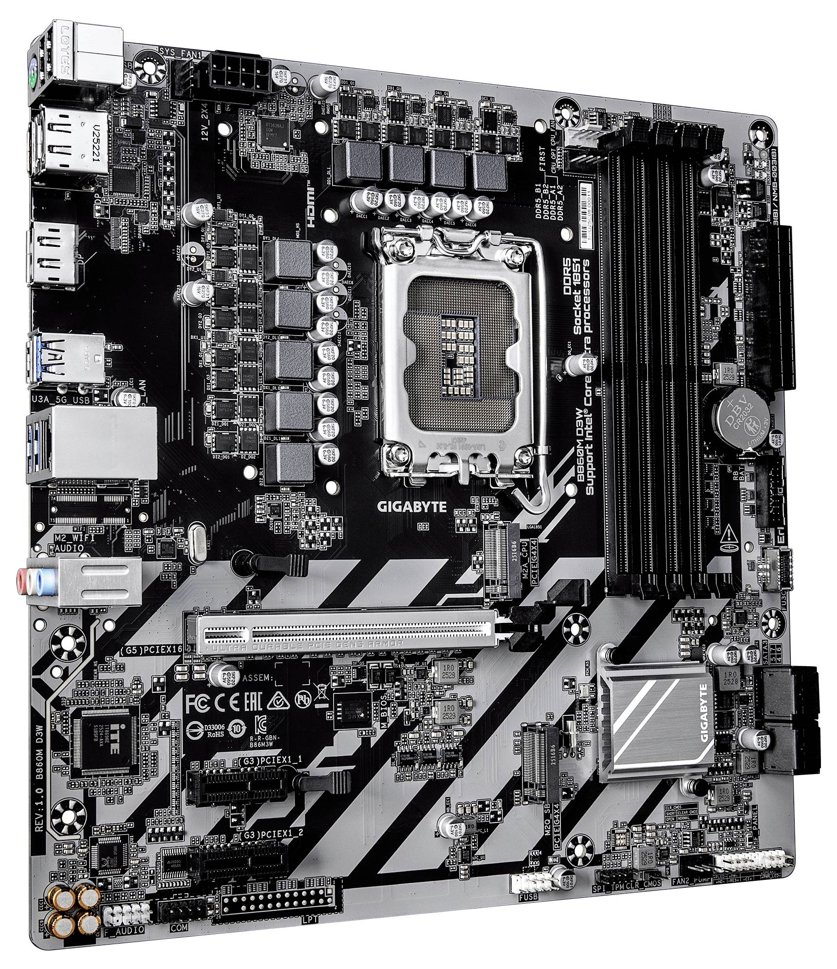 Gigabyte B860M D3W Mainboard