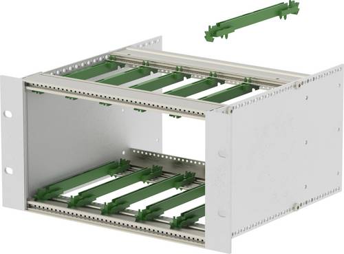 TRU COMPONENTS BGT/X 24340.12-BN_SET 19 Zoll Baugruppenträger 296.24 x 241.2 x 132.5 Aluminium Silb