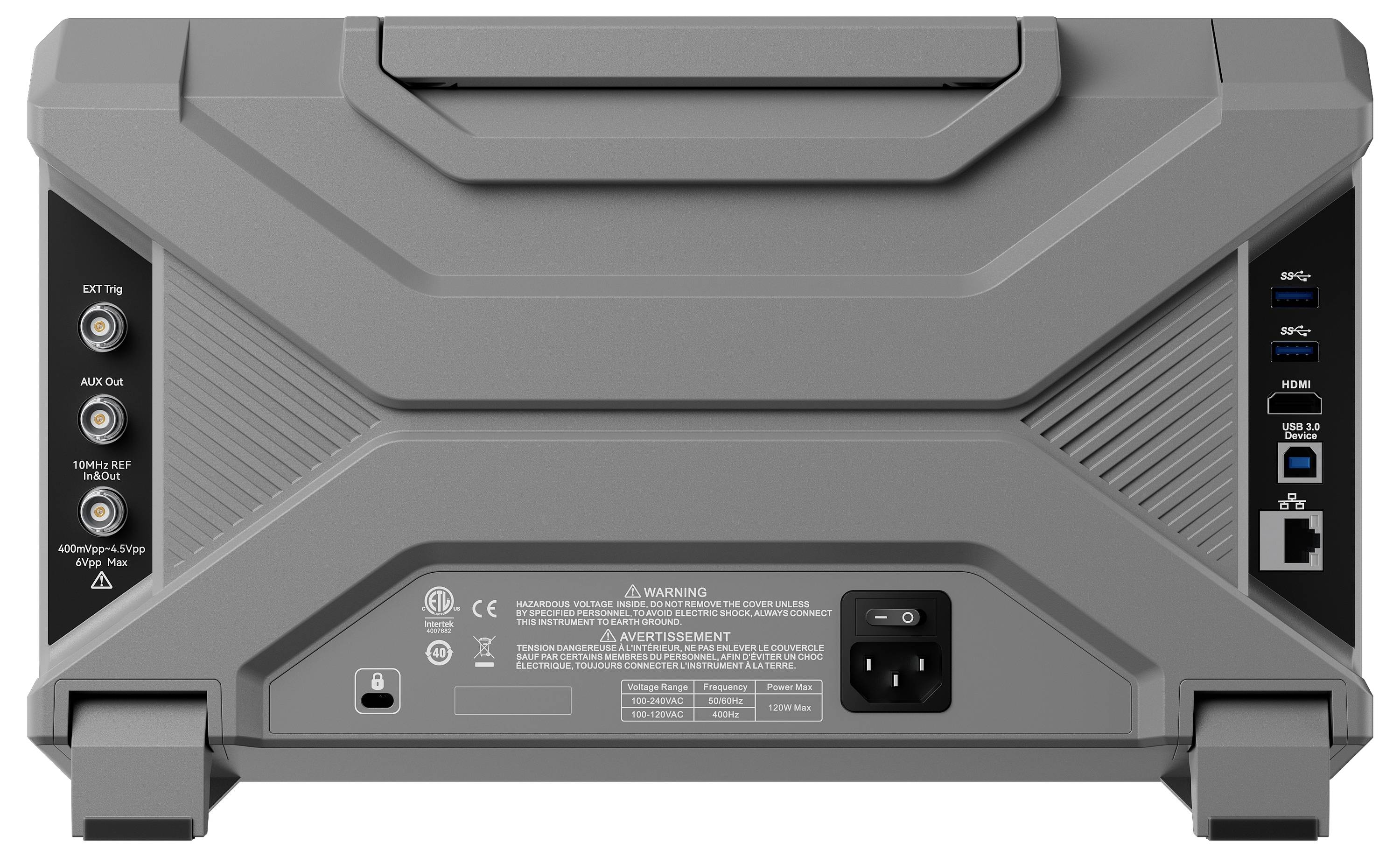 Uni-T UPO2204HD Digital-Oszilloskop 200MHz 2 GSa/s 100 Mpts 10 Bit Digital-Speicher (DSO) 1St.