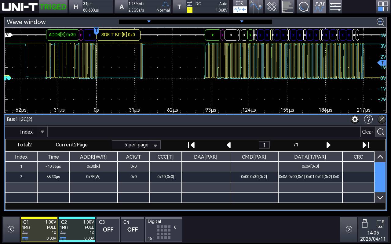 Uni-T MSO5000HD-I3C Software-Option 1St.